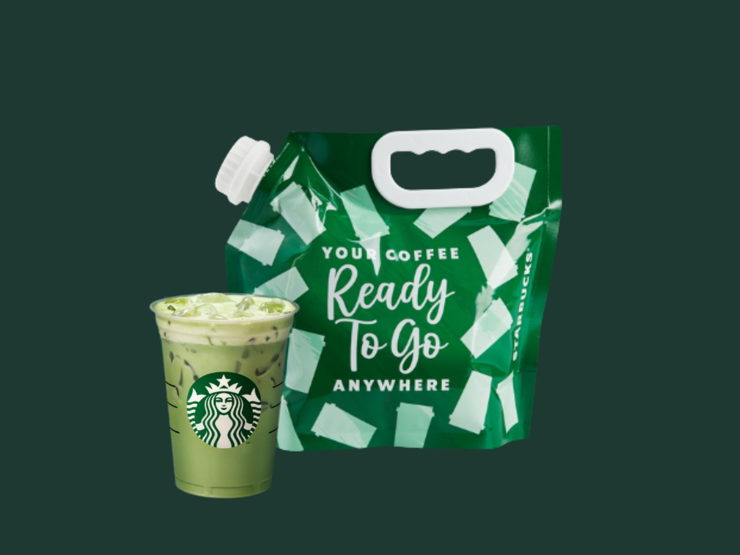 باوتش قهوة ماتشا مثلجة