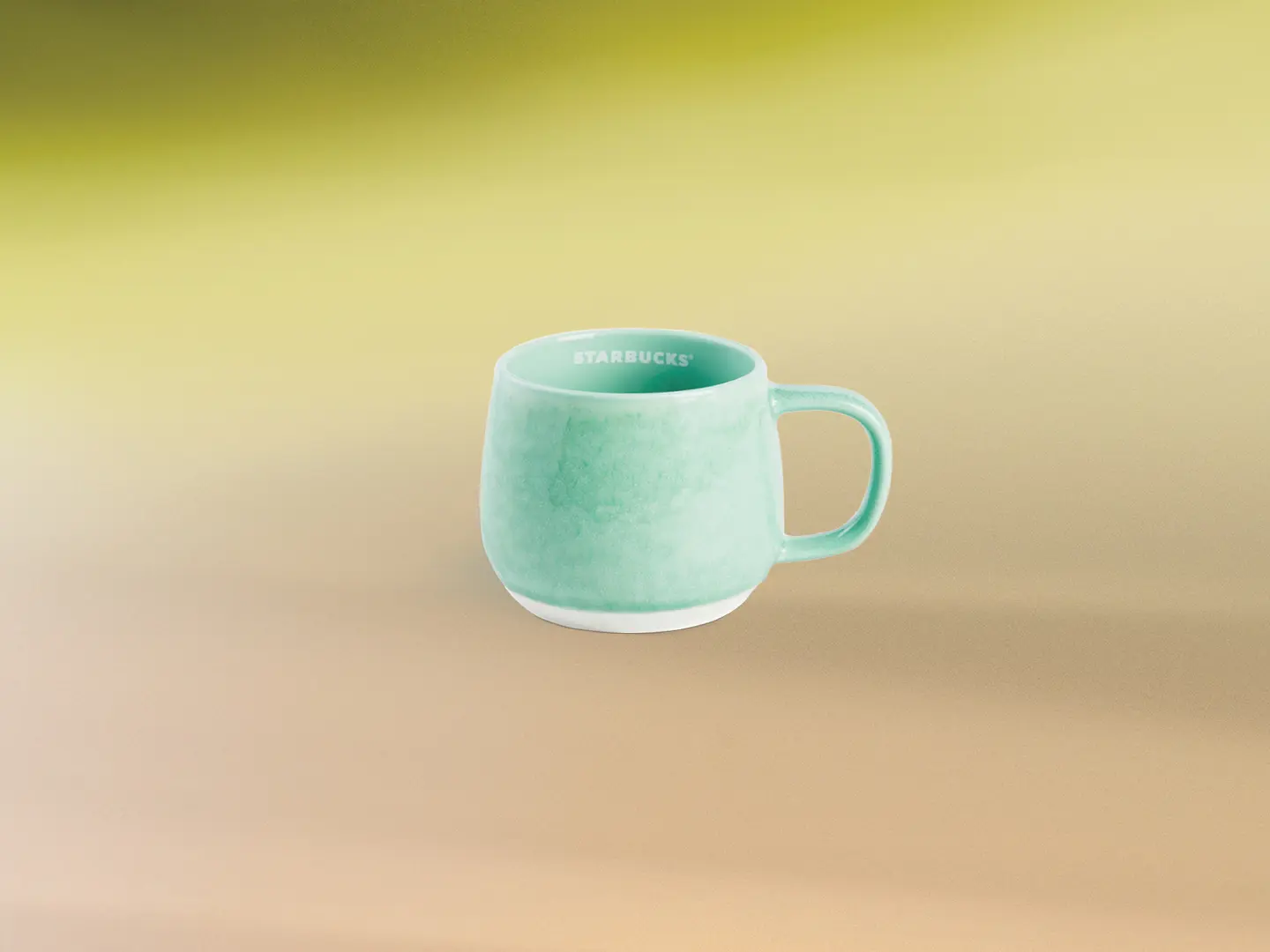 Green Mug Dimple Gloss 11oz