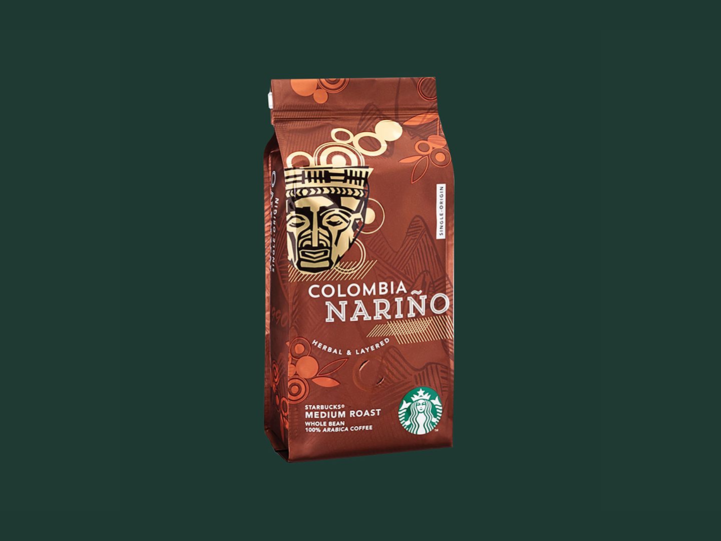 Whole Bean Coffee Colombia Narino 250g