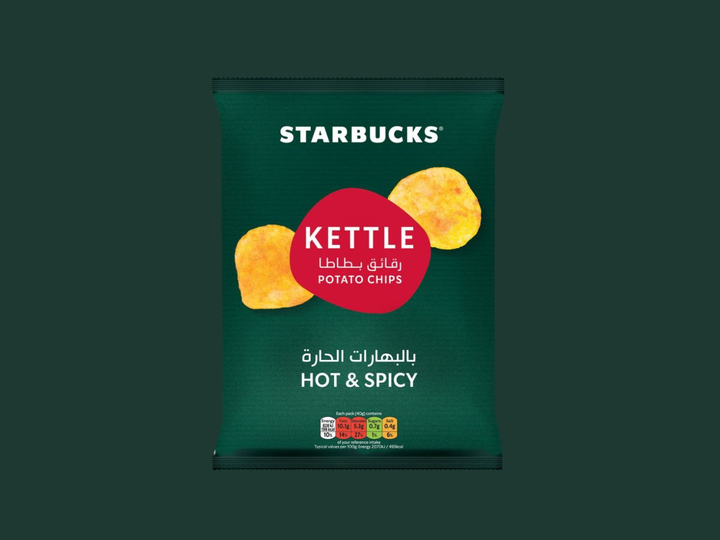 Starbucks Potato Chips Hot & Spicy