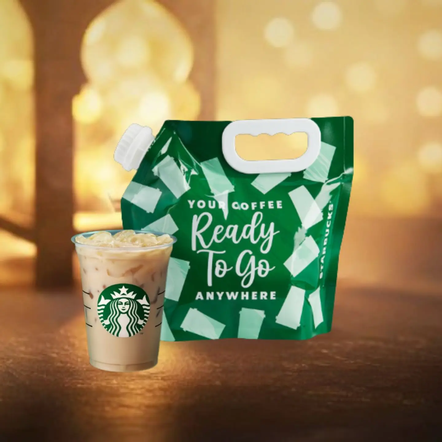 باوتش قهوة سبانش لاتيه مثلجة