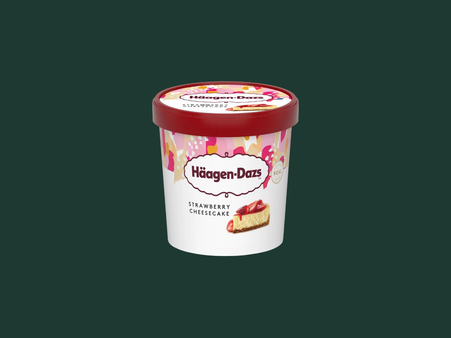Haagen Dazs Strawberry Cheesecake