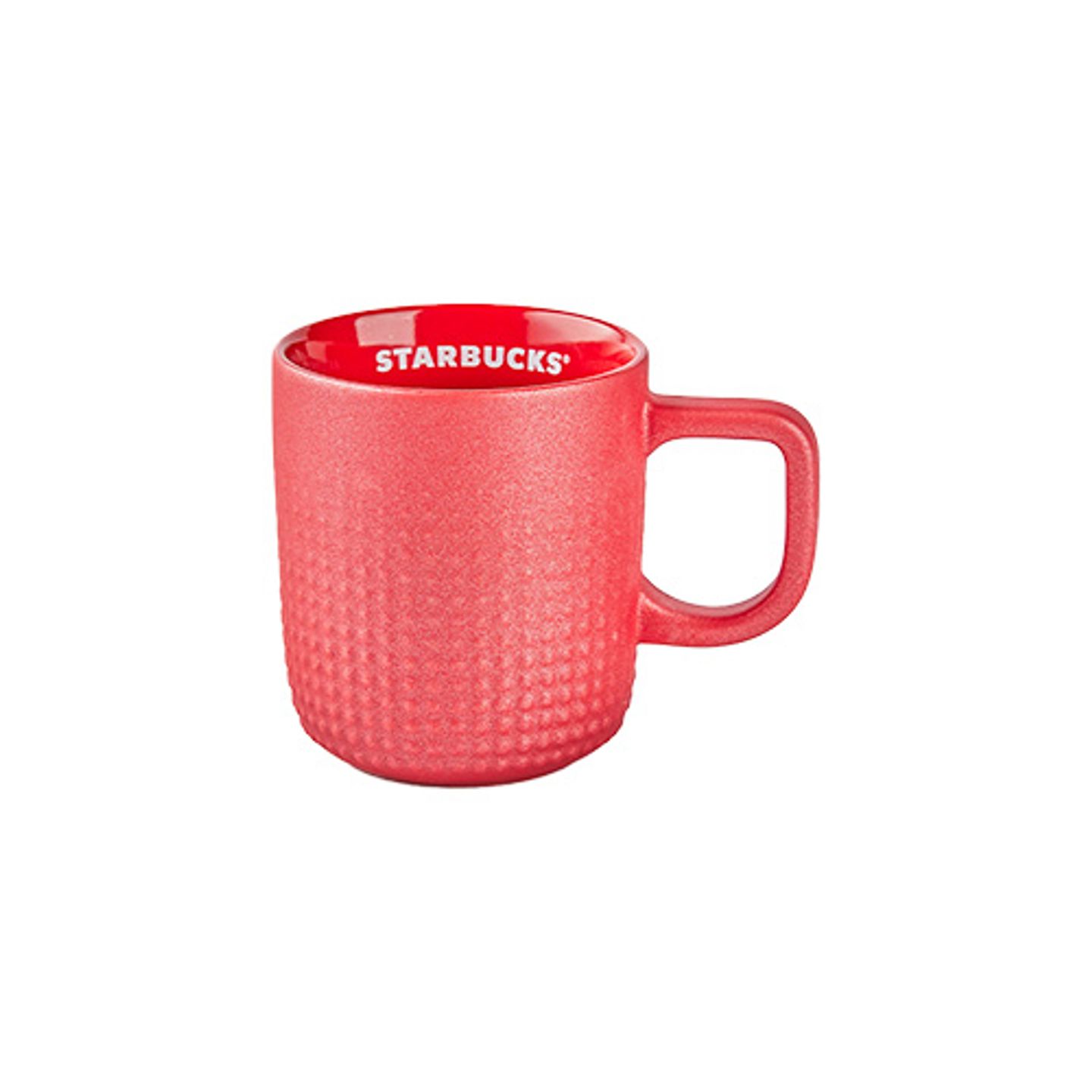 Mug 12 Oz Dottie Red