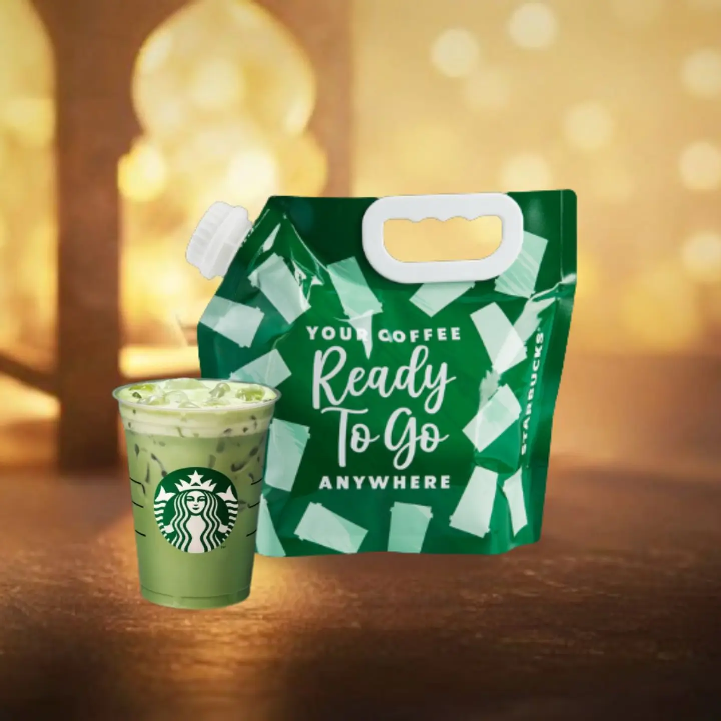 باوتش قهوة ماتشا مثلجة