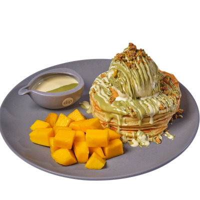 PISTACHIO PANCAKES