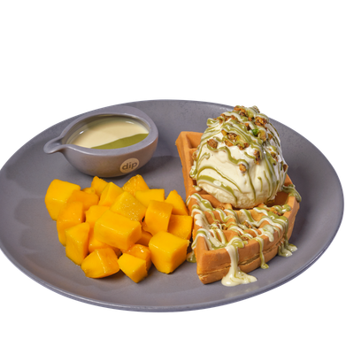 PISTACHIO WAFFLE