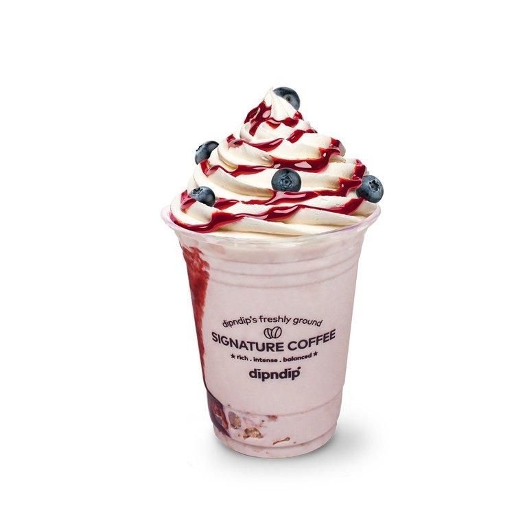 BLUEBERRY CHEESECAKE FRAPPE