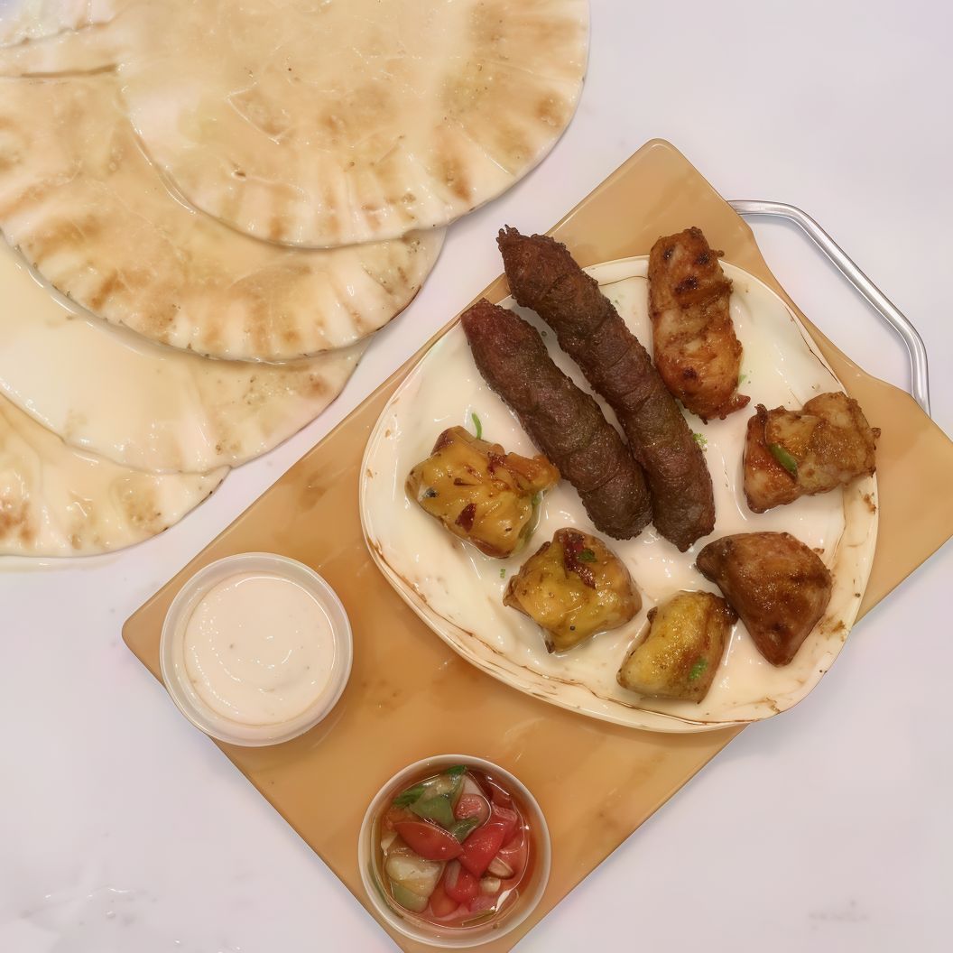 نص كيلو مكس مشاوي