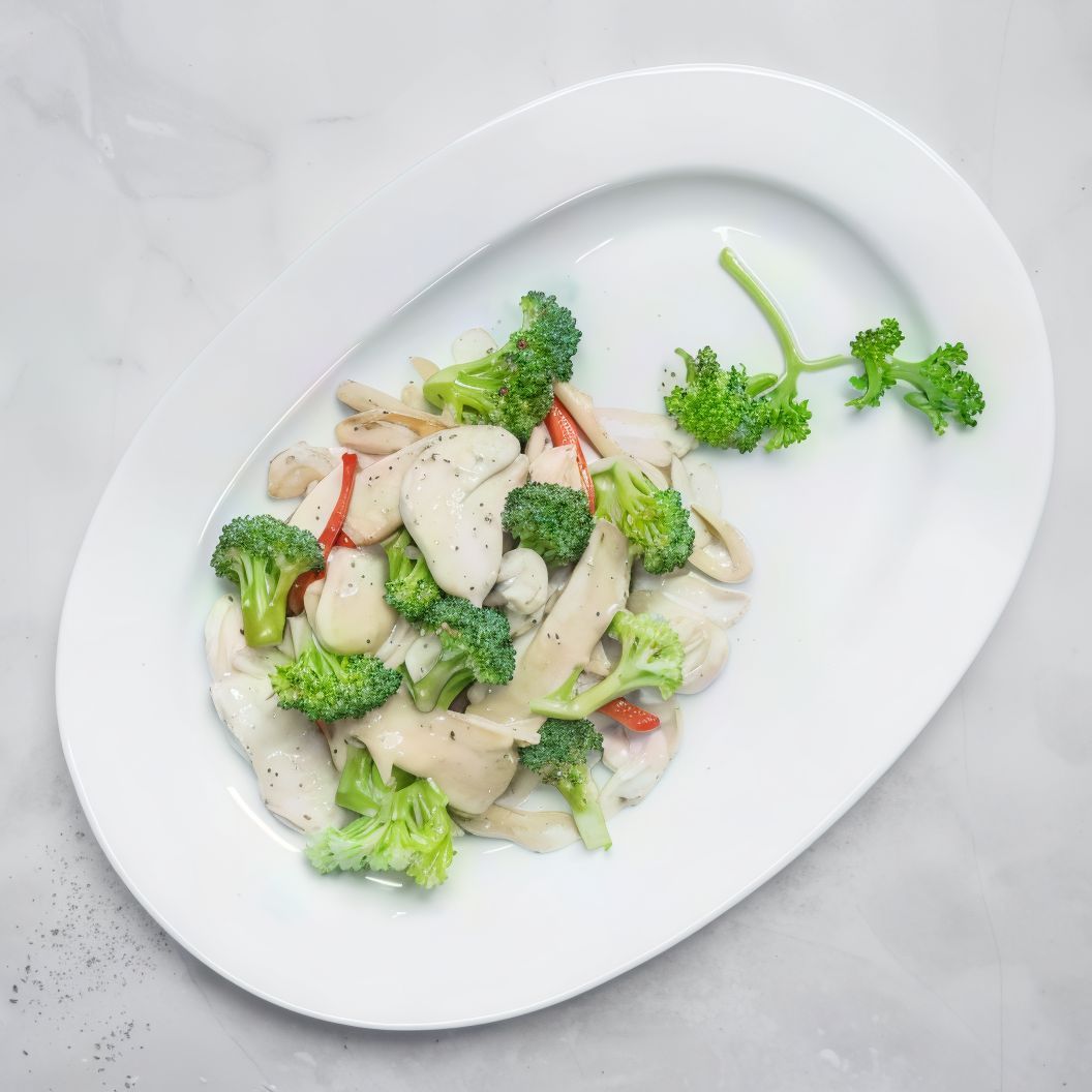 Chicken with Broccoli & Mushroom