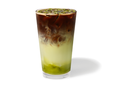 Iced Pistachio Macchiato