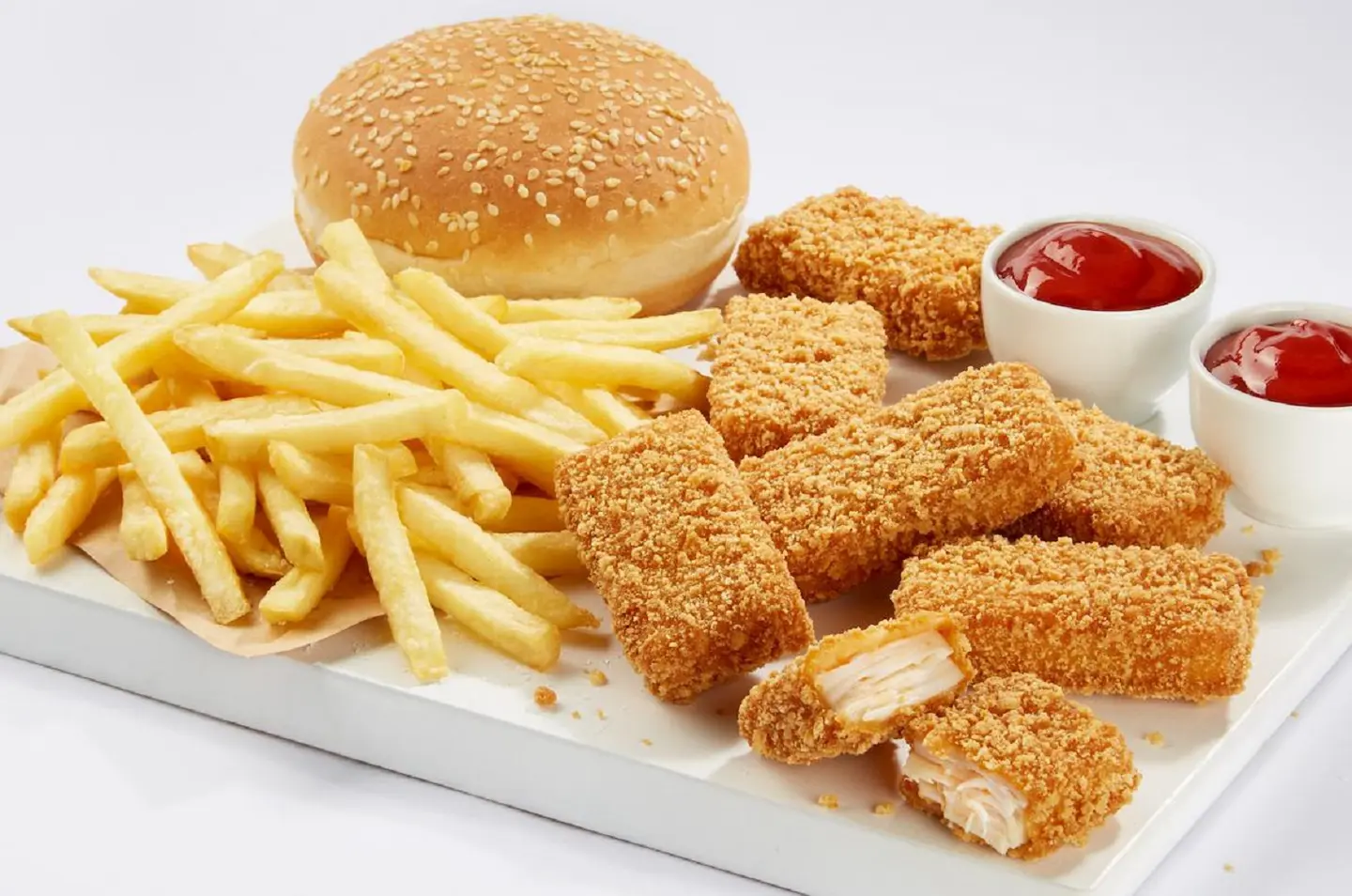 10 قطع مسحب مع بطاطس