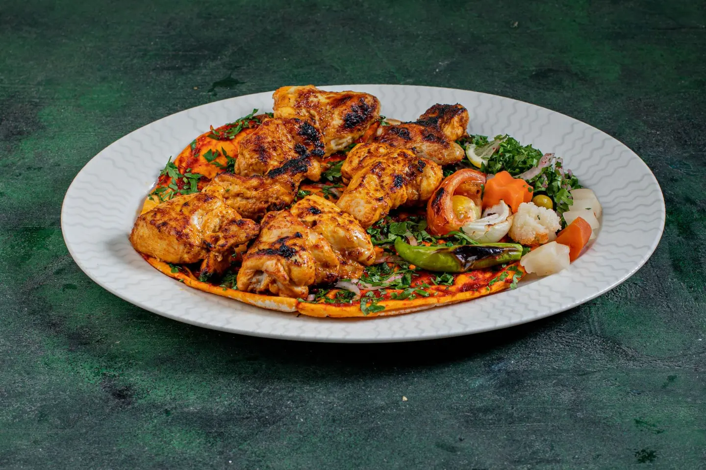 دجاج بالعظم