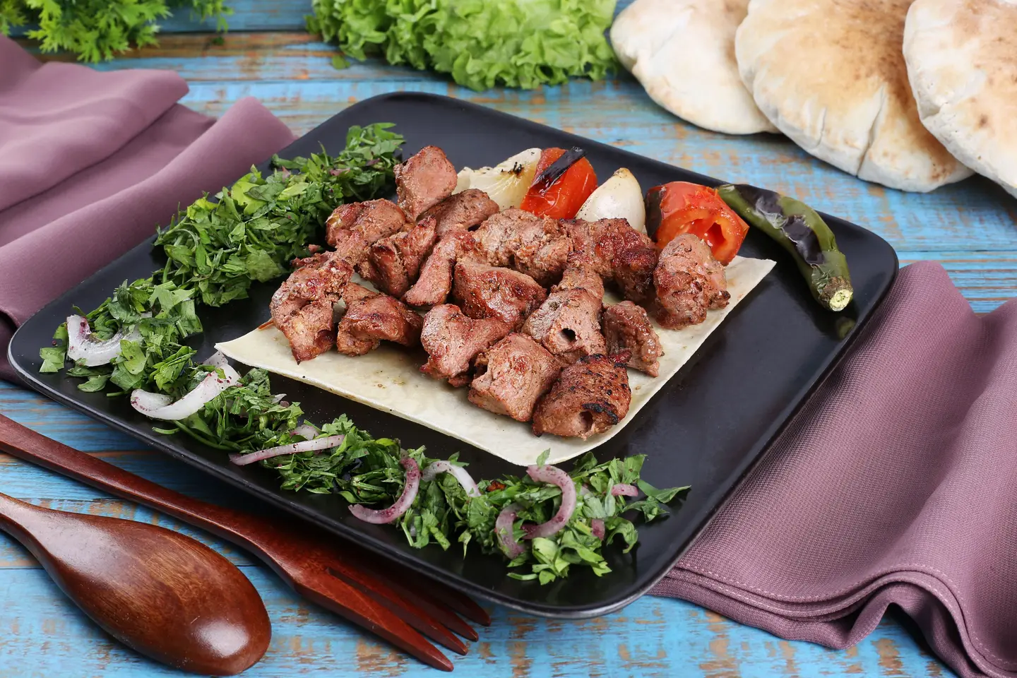 وجبة أوصال غنم