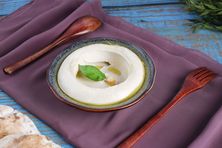 طبق حمص دجاج