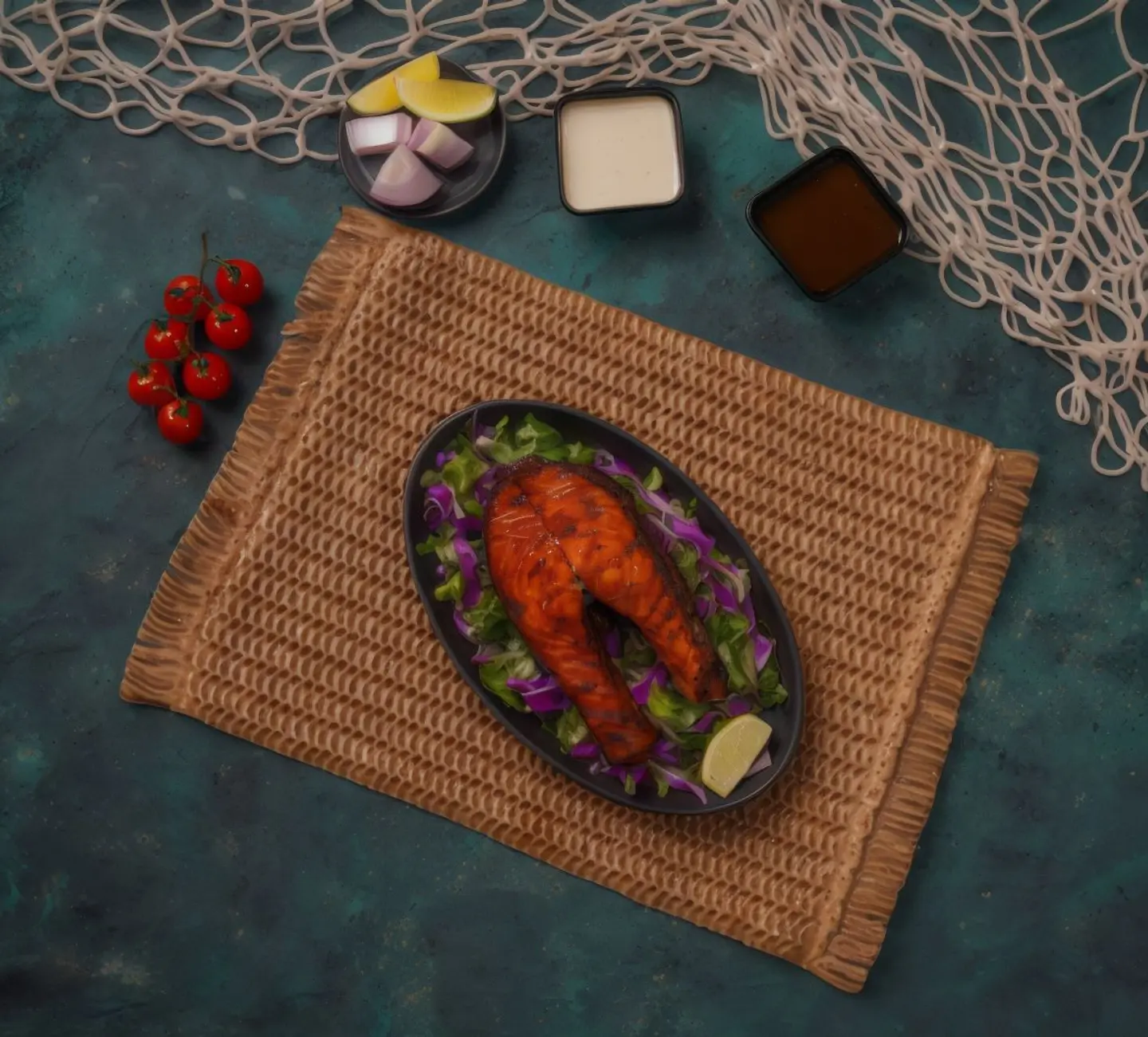 Grilled Honey Soya Salmon