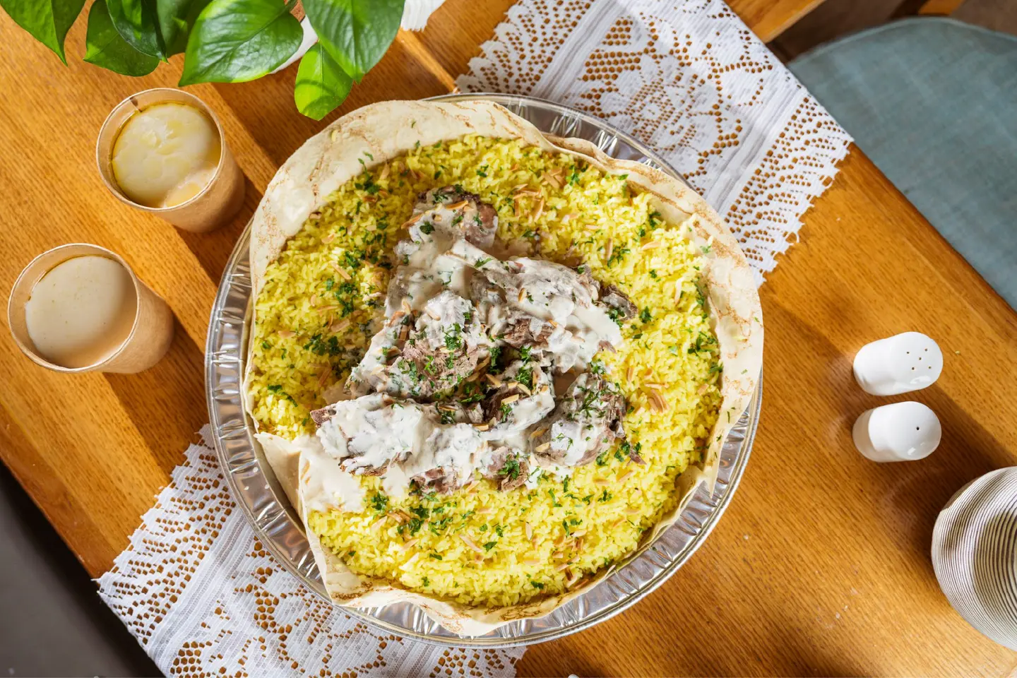 Mansaf Meat Bananas