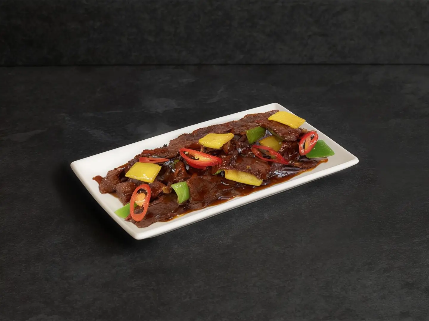 Black Pepper Beef Sizzler