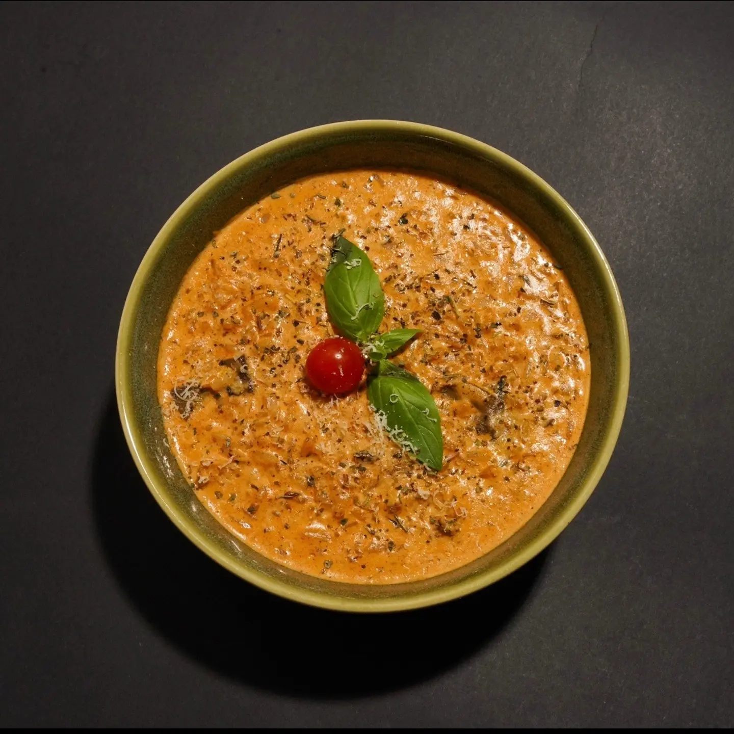 رزيتو دجاج والفطر بالصوص الأحمر