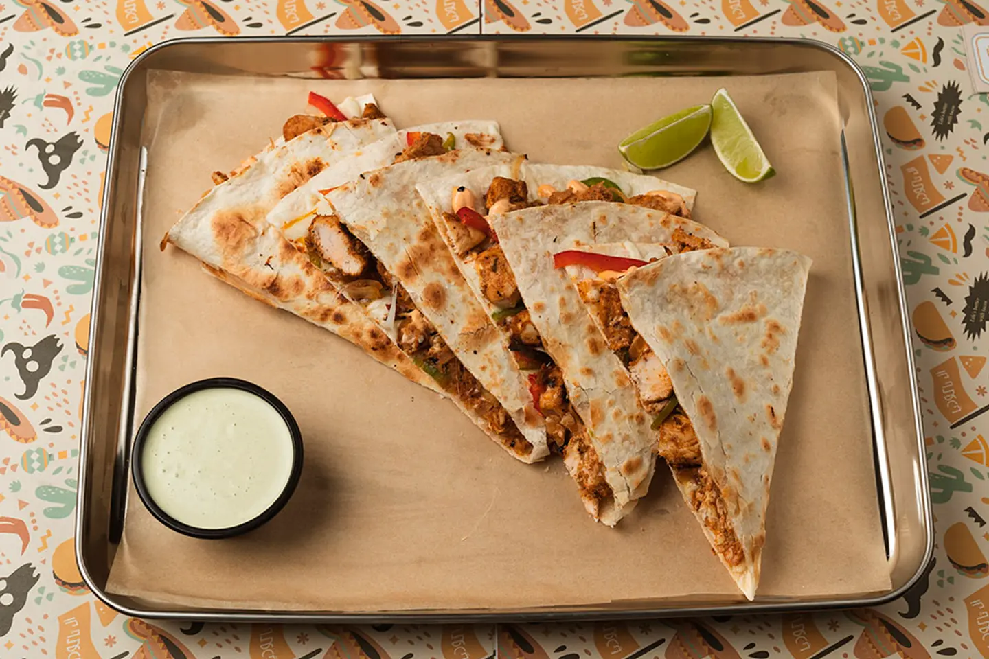 كاساديا - لحم