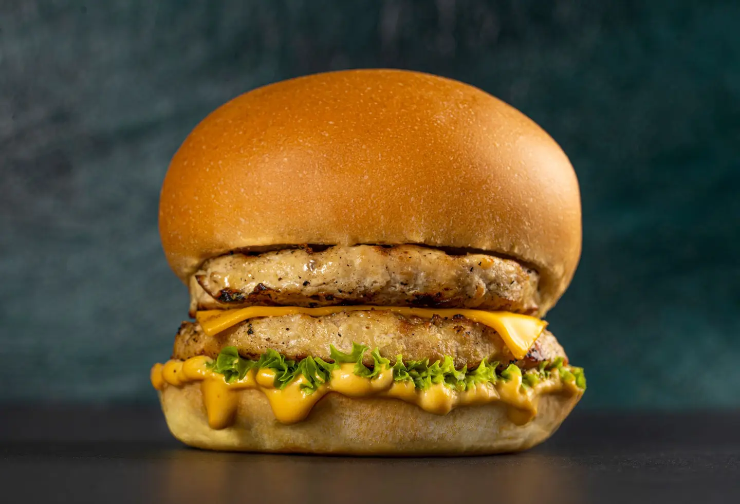 وجبه برجر مشوي دبل