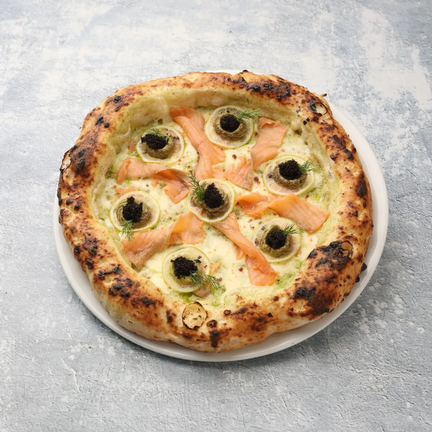 Salmone Affumicato Pizza