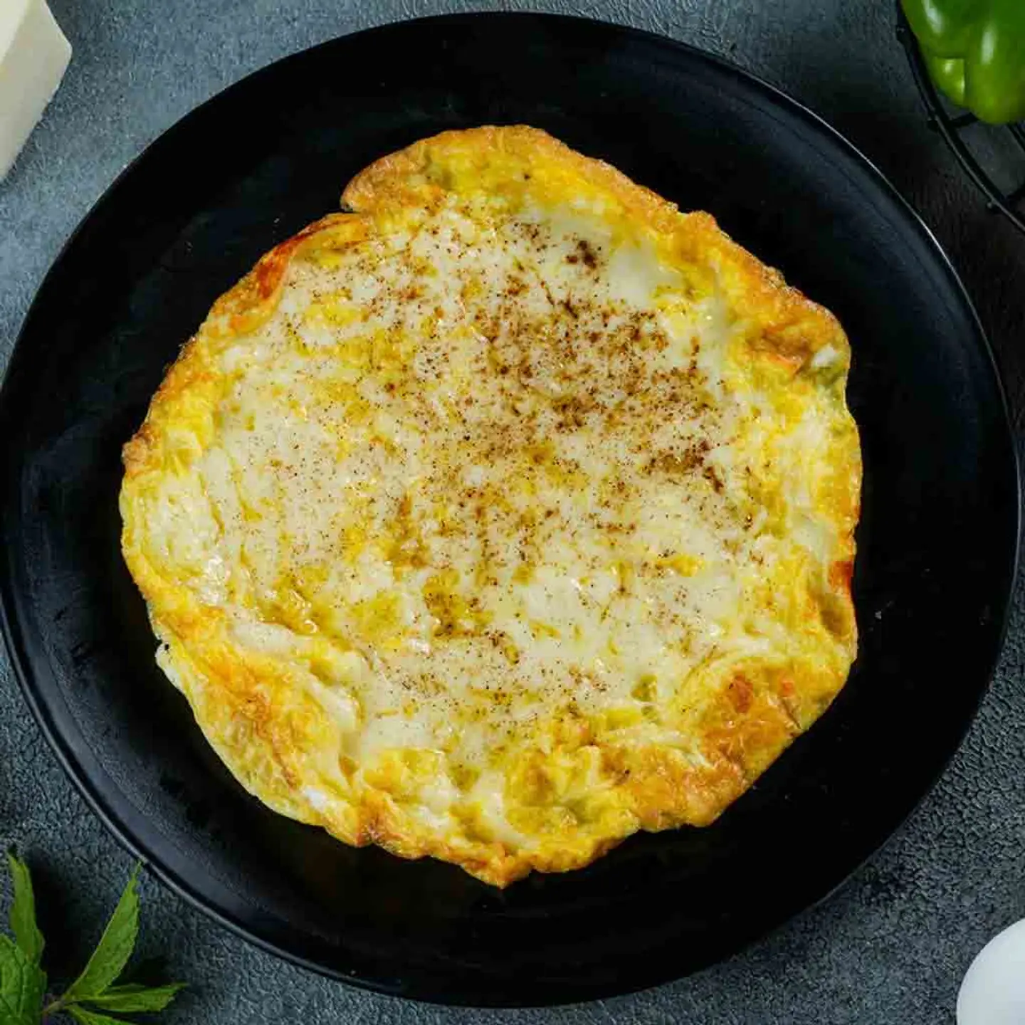 صحن بيض مقلي