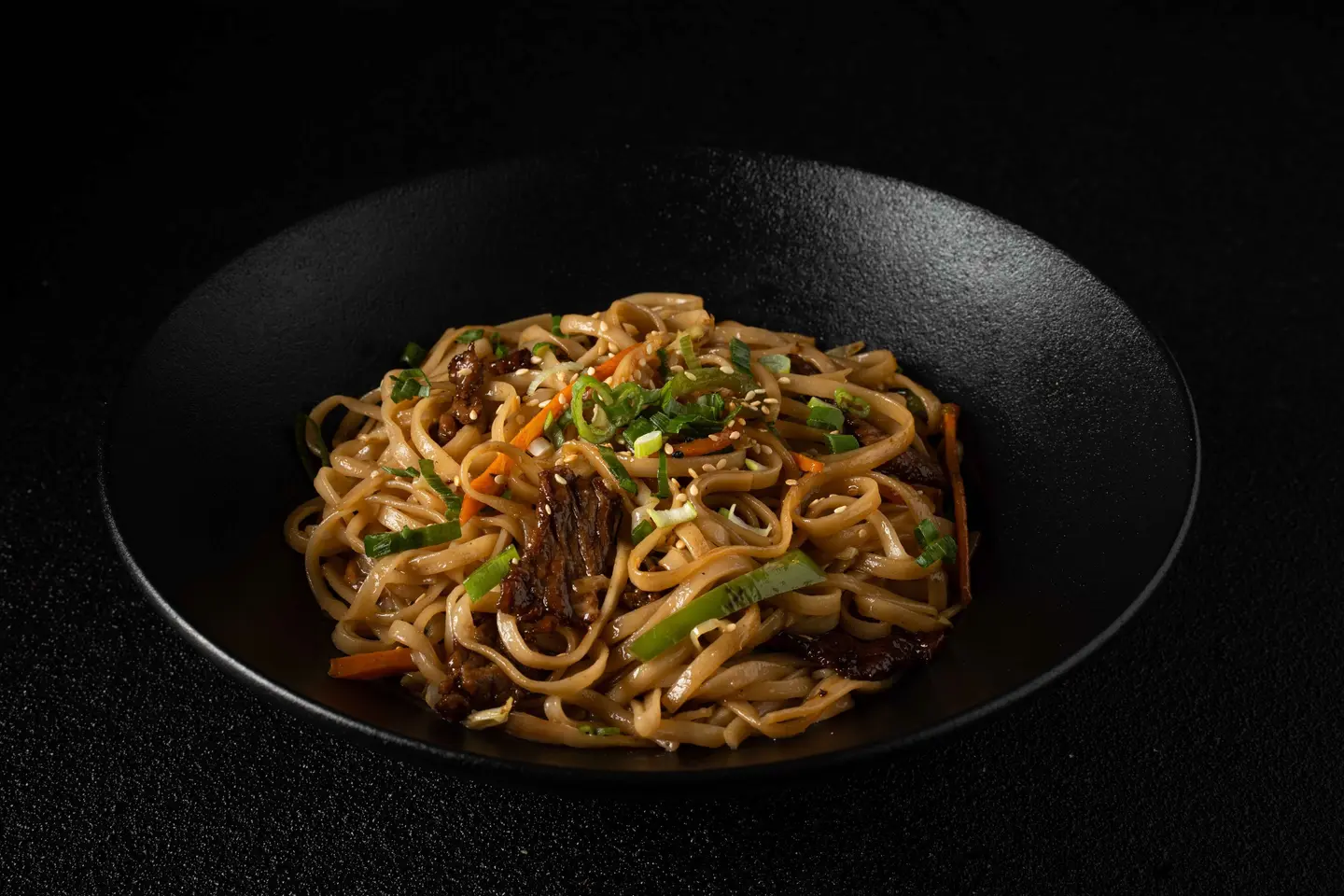 Chowmein Beef With Tomato Sauce