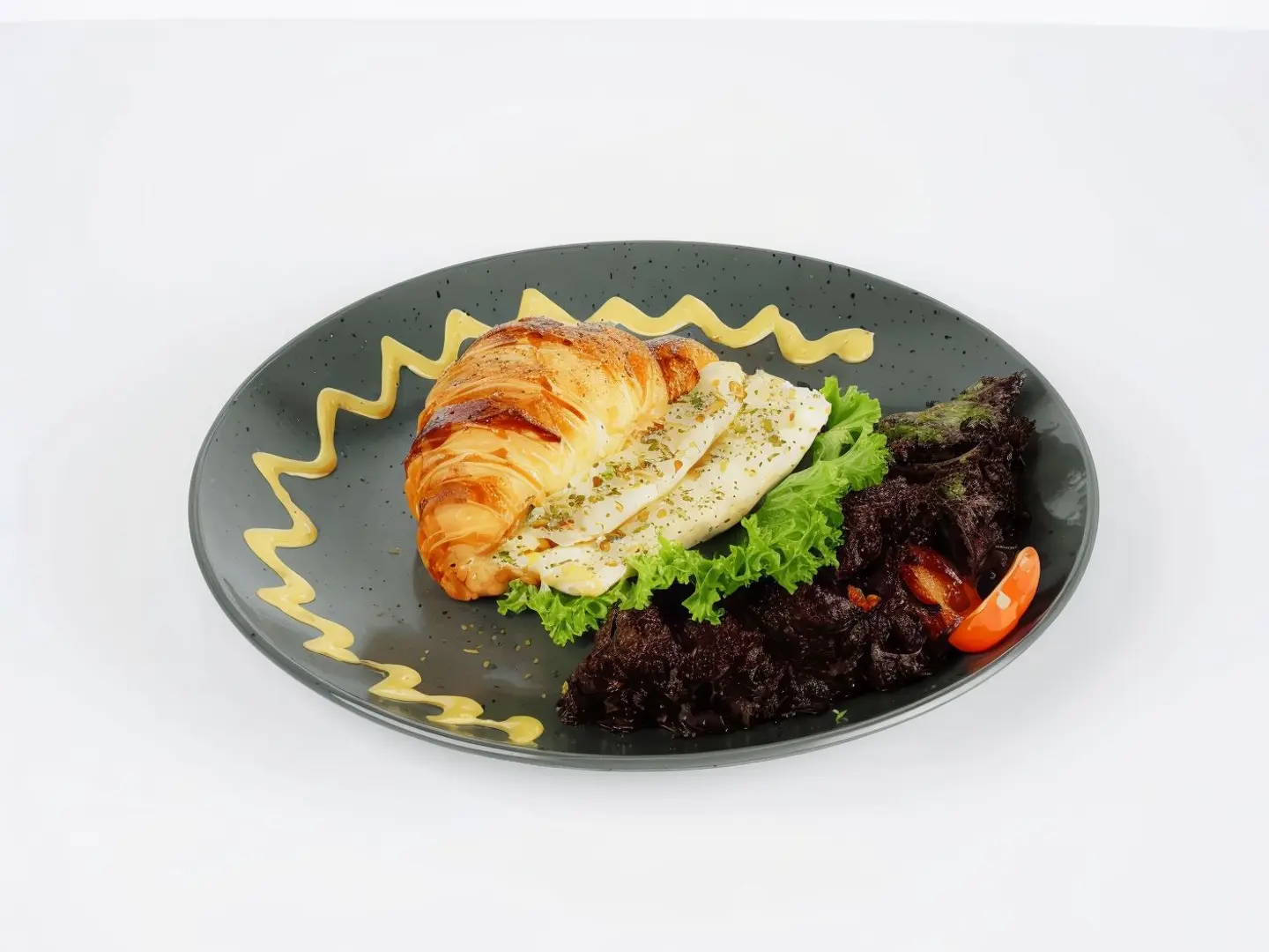 كروسون البيض والتيركي