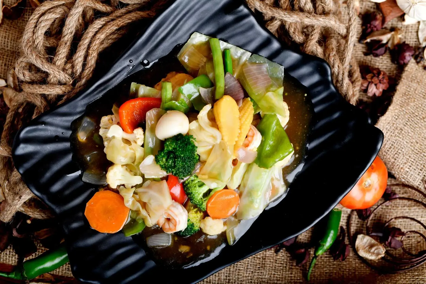 تشوبسوي المأكولات البحرية