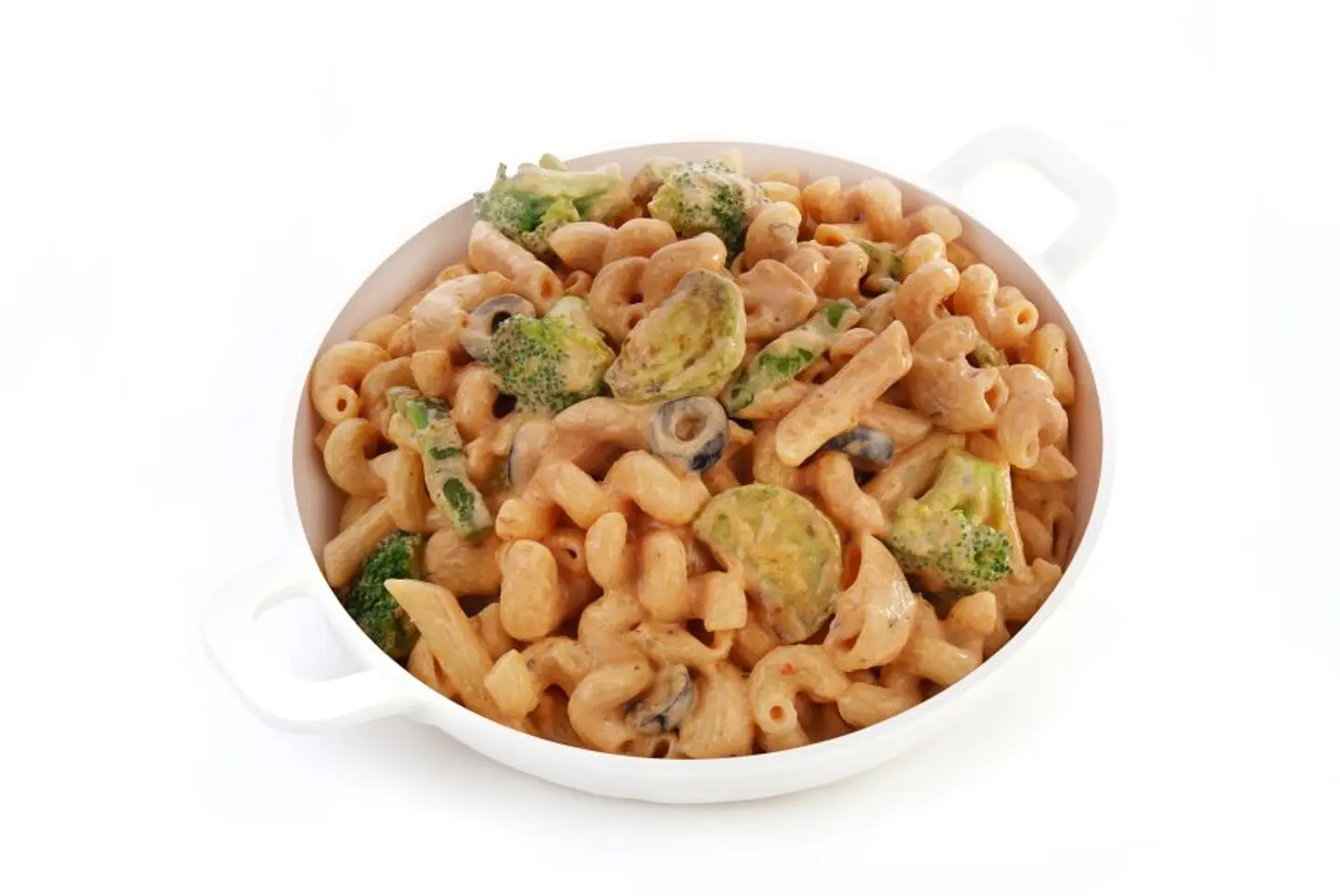 مكرونة بنا بالدجاج والبروكلي