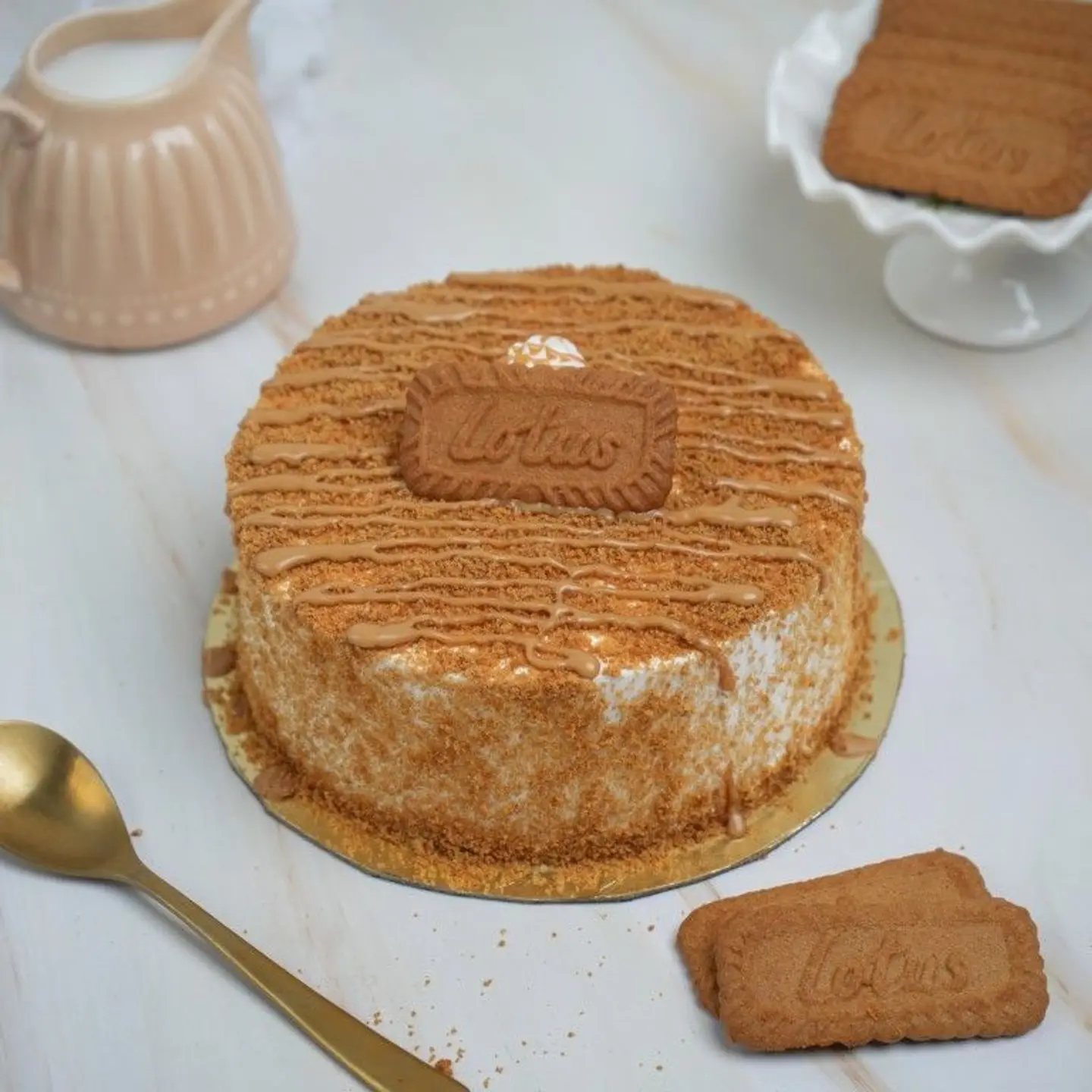 Lotus Pecan Cheesecake