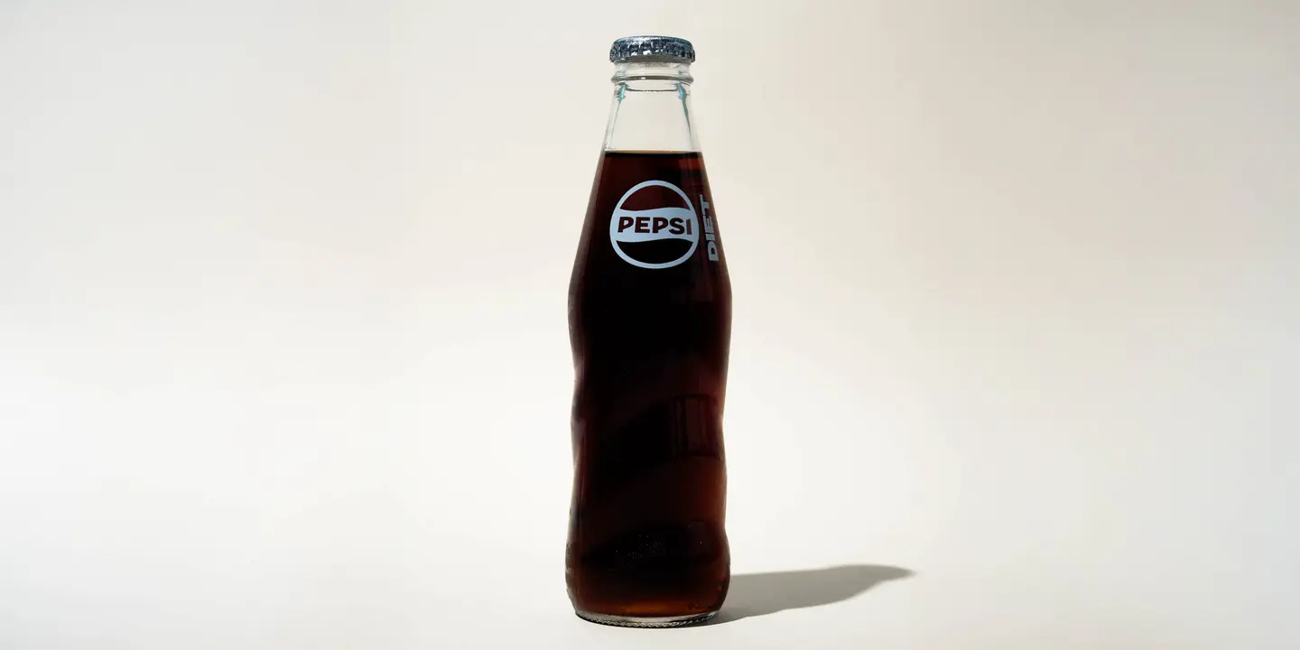 Pepsi Light Glass