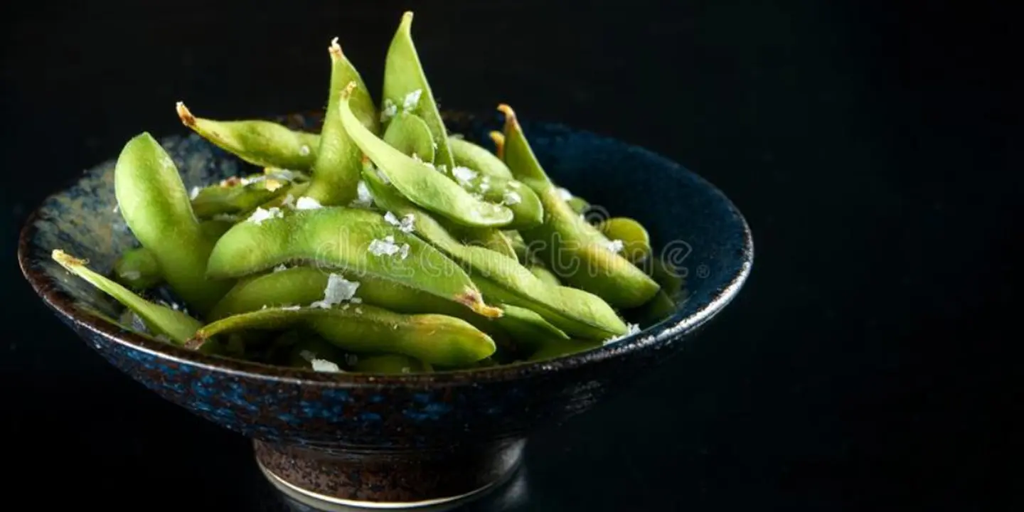 Garlic Edamame