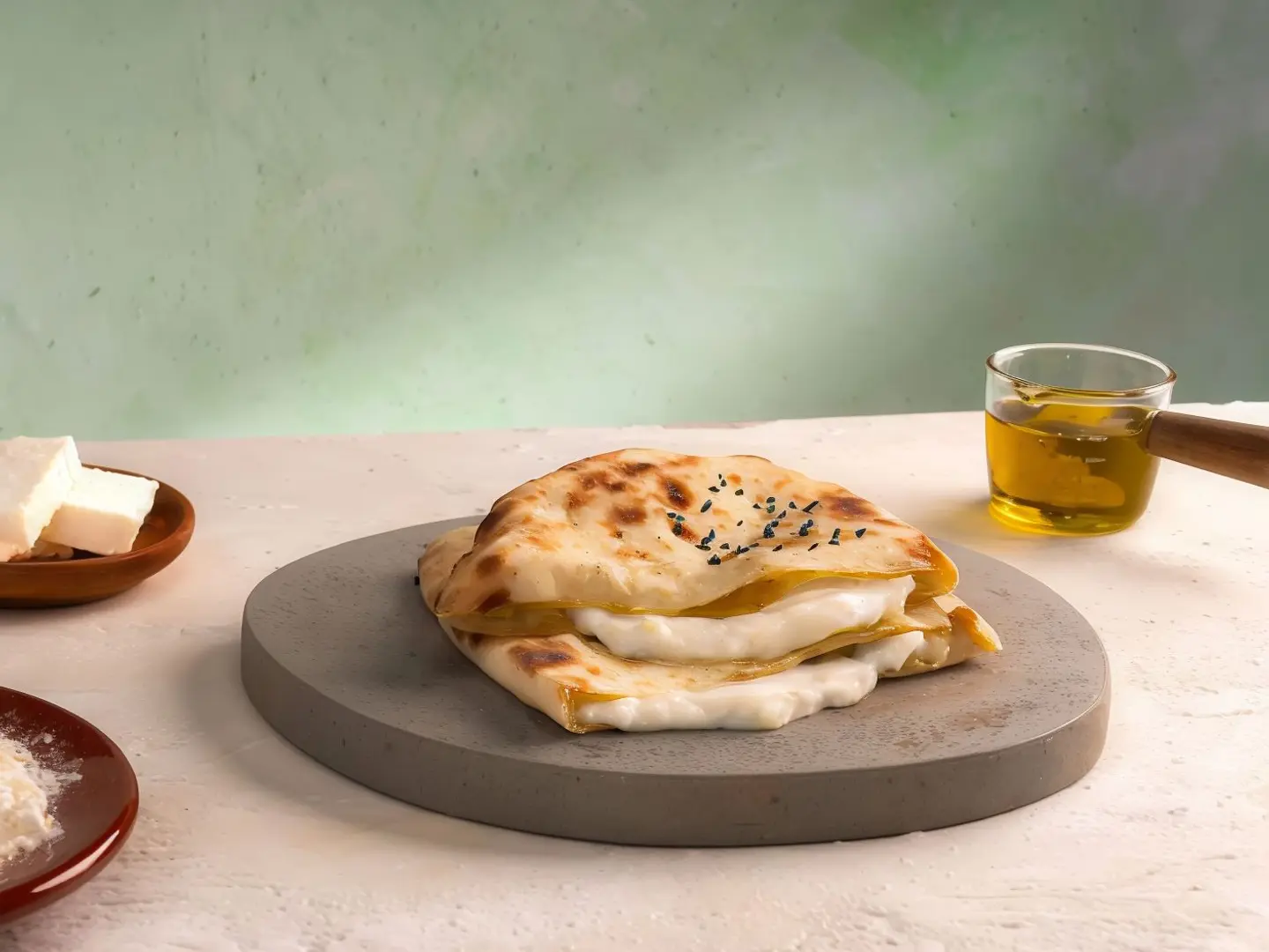 فطيرة جبن حلوم