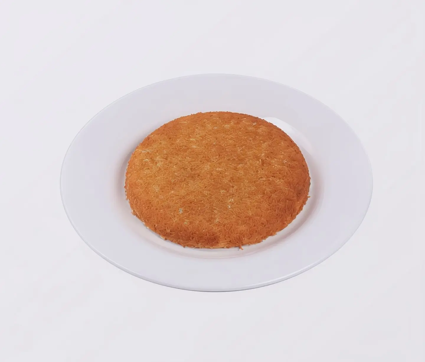 Kunafa With Ice Cream