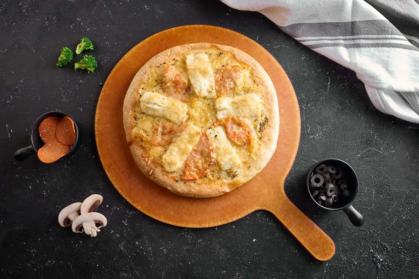 جبن حلوم على الصاج