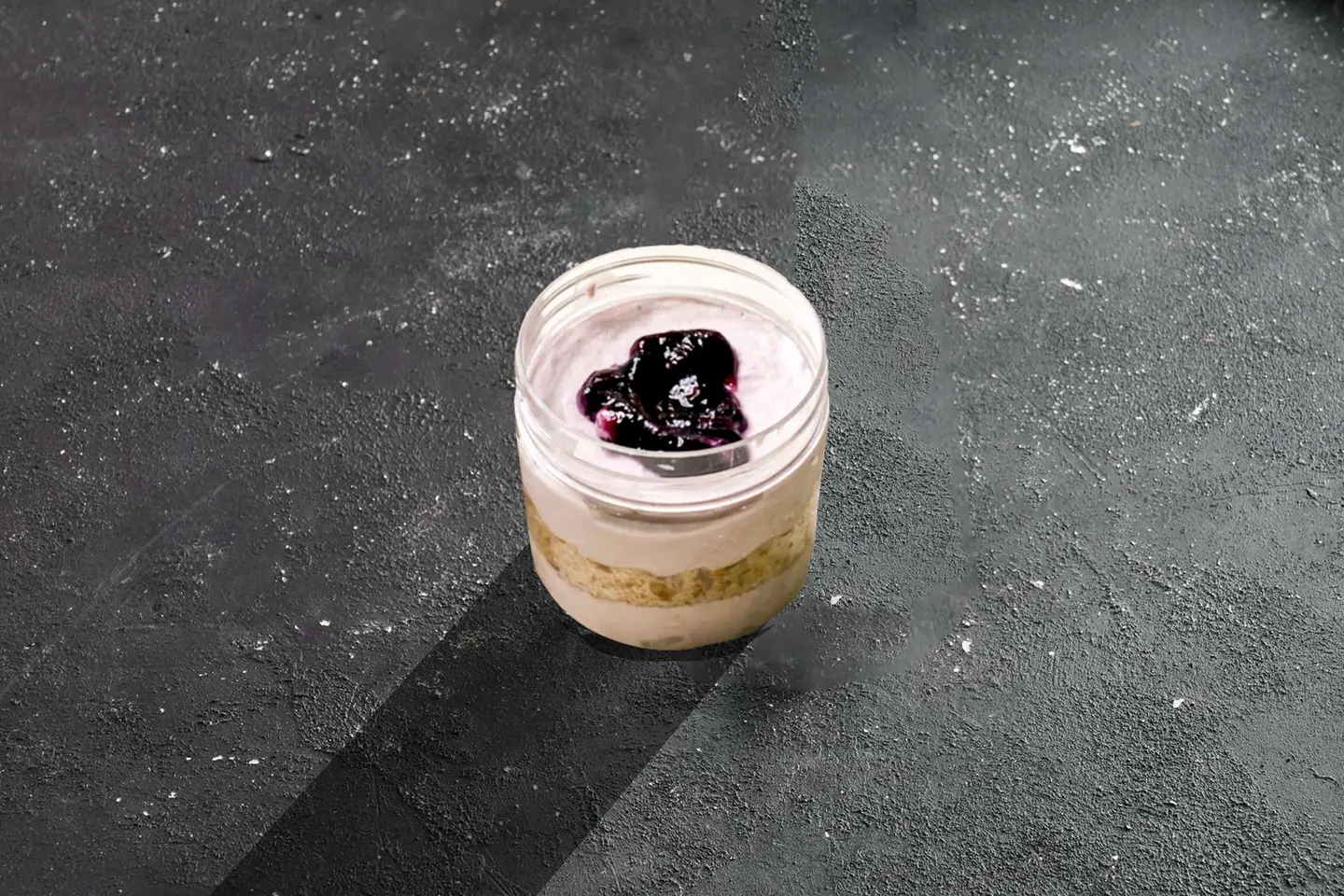 تشيز كيك التوت الأزرق