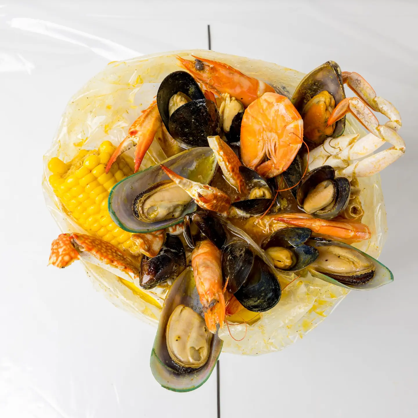 Spicy Mixed Seafood Dish