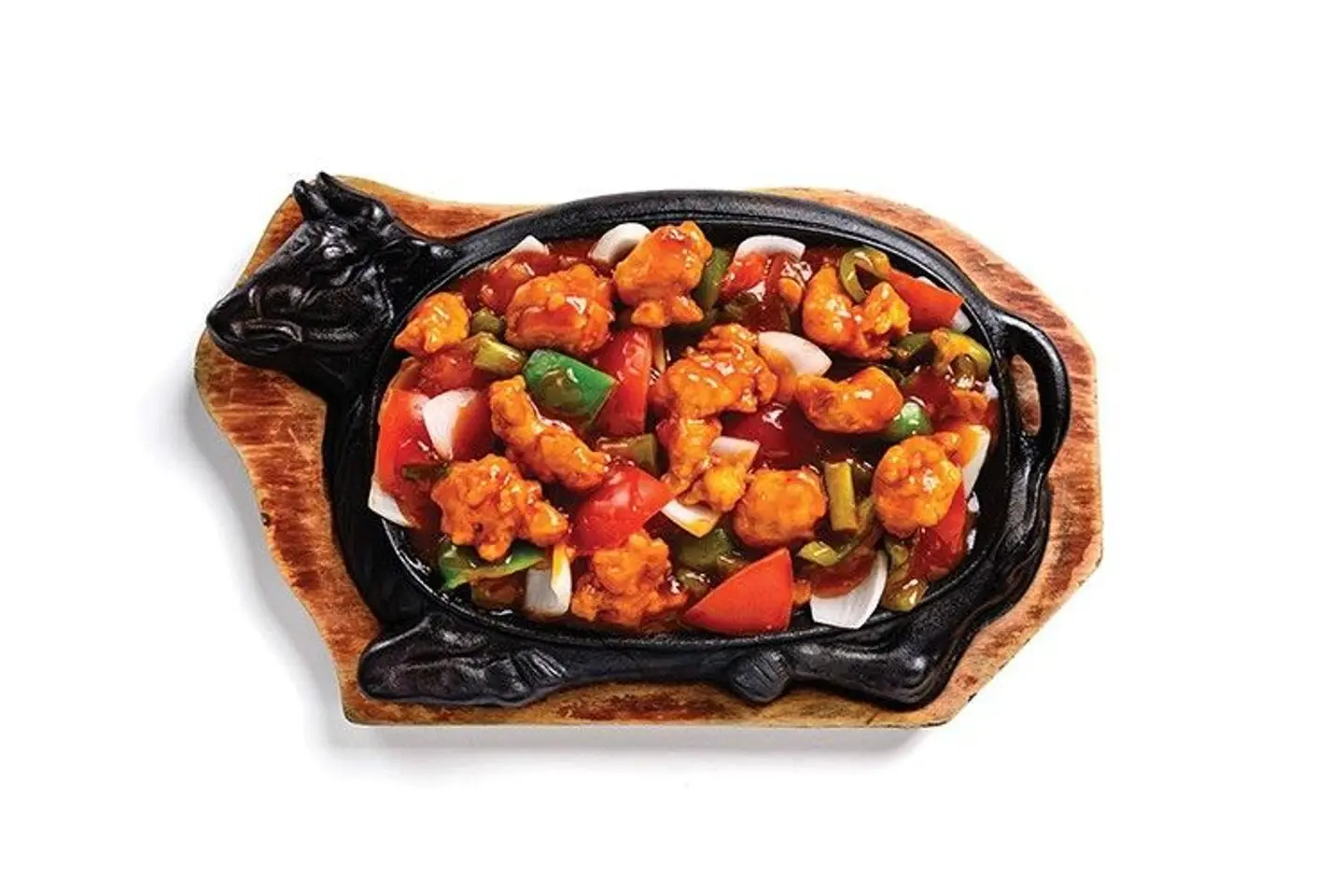 الدجاج مع الخضار