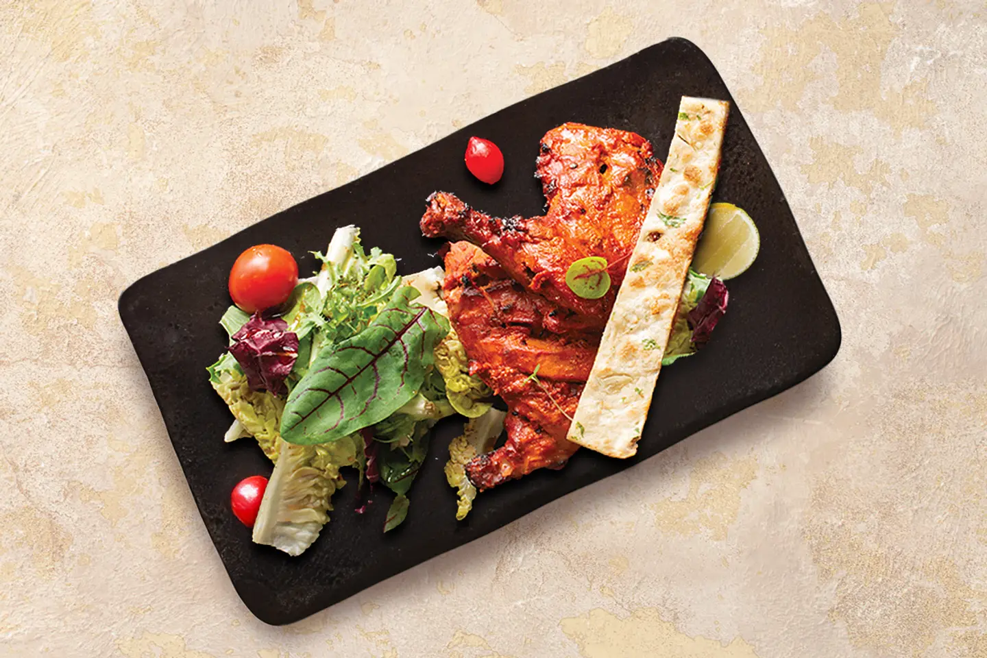 دجاج تندوري نصف