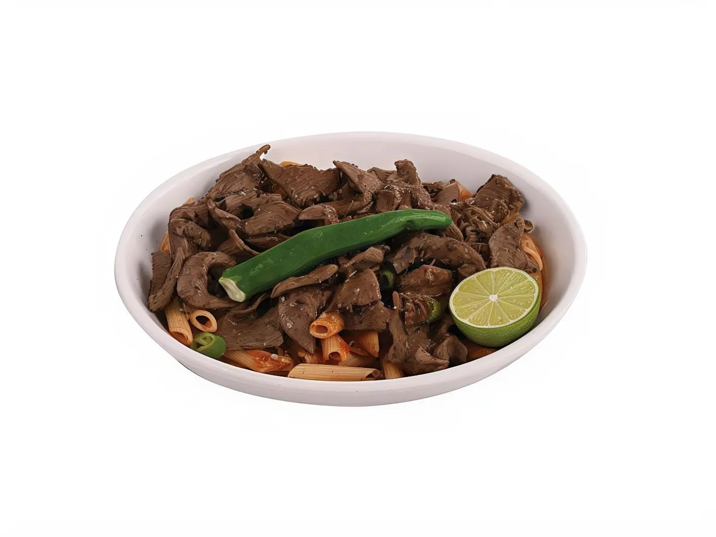 مكرونة كبده