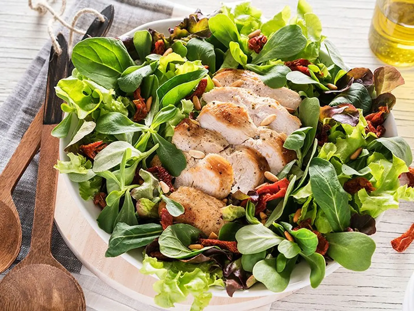 Chicken Bufflo Salad (L)