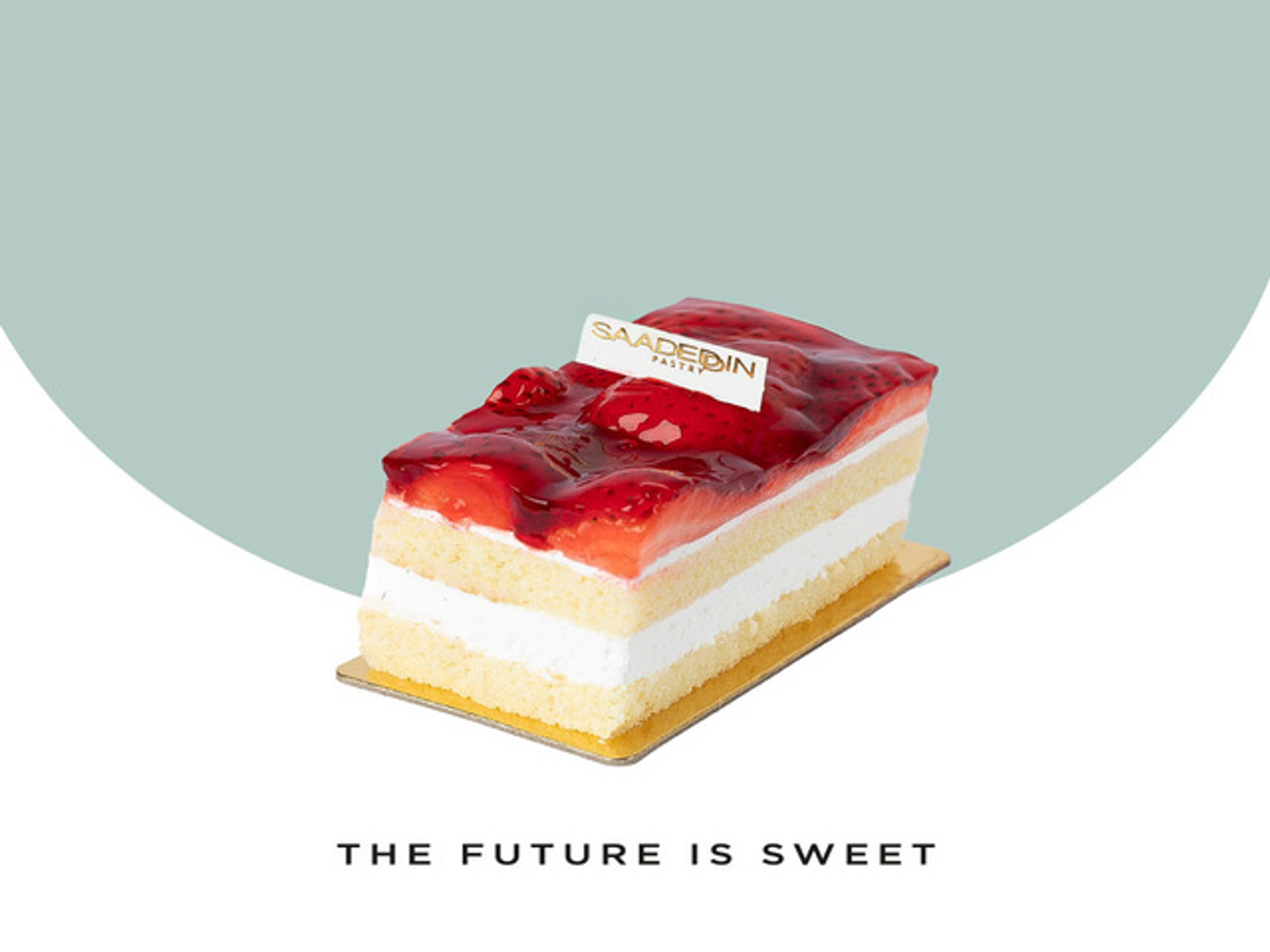 Piece Of Strawberry Cake
