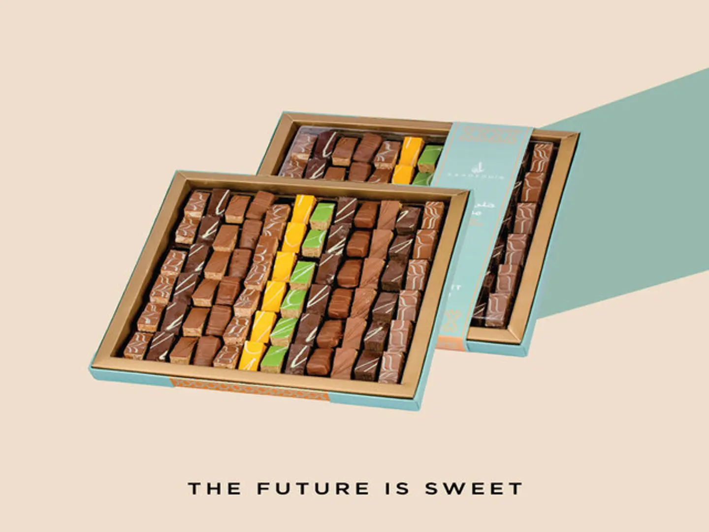 Large Coffee Sweets Box