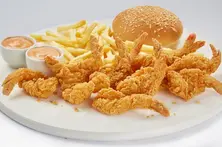 وجبة الجمبري الإقتصادية - وجبة الجمبري الحراق الإقتصادية