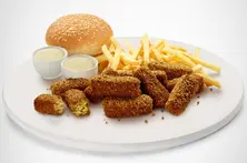 وجبة فلافل -  وجبة فلافل حراق