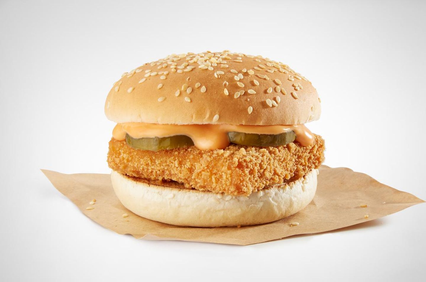 Chicken Fillet Burger - Spicy Chicken Fillet Burger