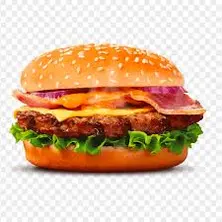 ساندويتش برجر لحم