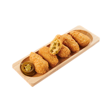 قطع الهـالبينو بالجبنة (6 قطع)