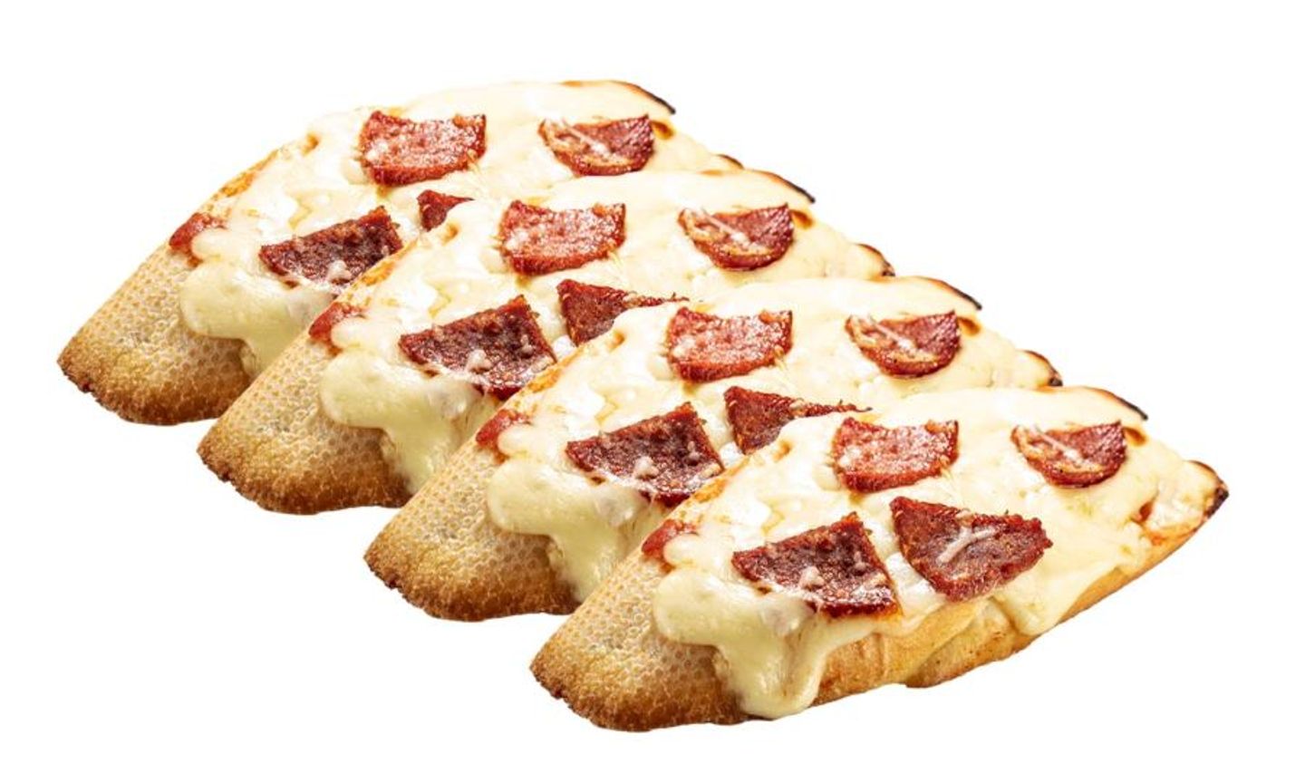 Garlic Bread With Cheese And Pepperoni Box 4 Pcs